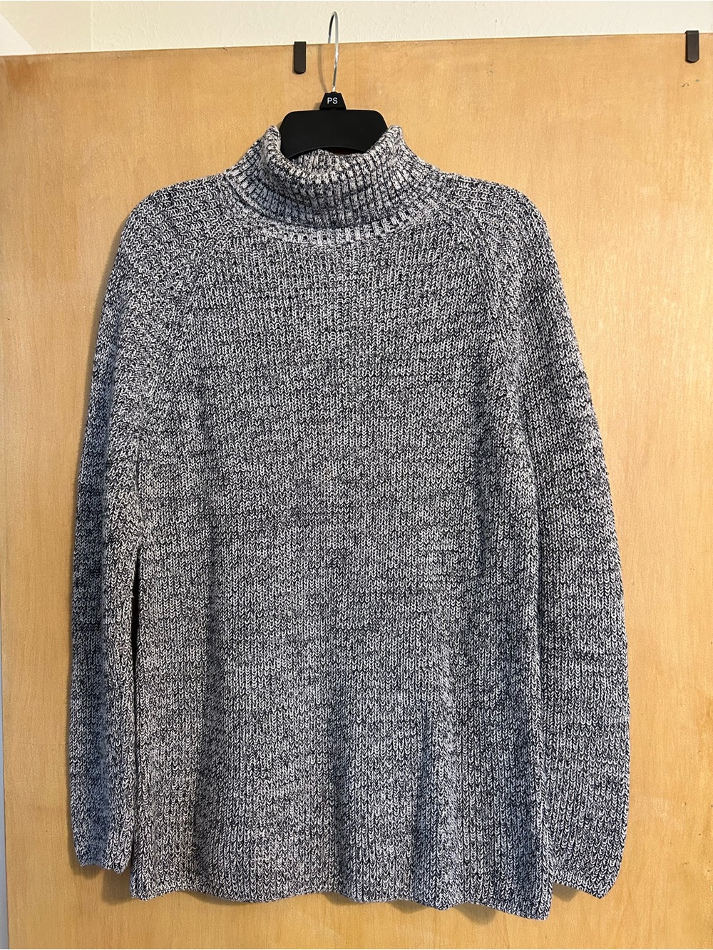 Coldwater Creek Women's Gray Turtleneck Sweater 100 %Cotton Small NWOT